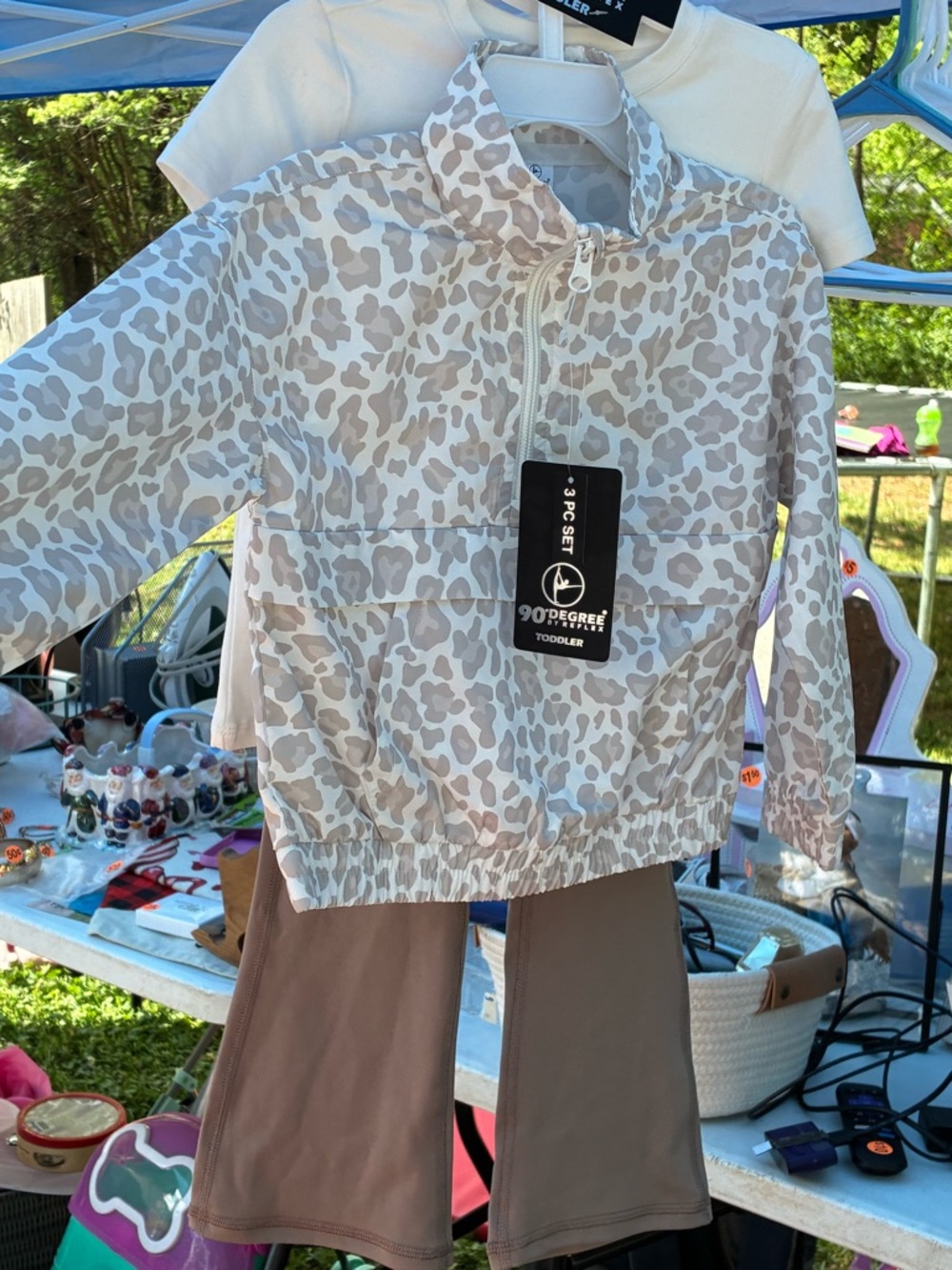 Reflex Toddler 3-Pc Set in Cream & Light Brown Camo